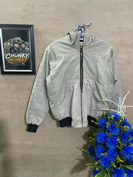 Upcycled Carhartt hooded jacket 🐒