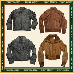 Ben Sherman Leather Denim Jackets