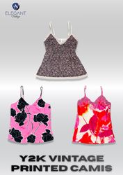 Y2K Vintage Printed Camisole - EV2339