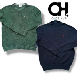 Ralph Lauren and Tommy Hilfiger Sweaters