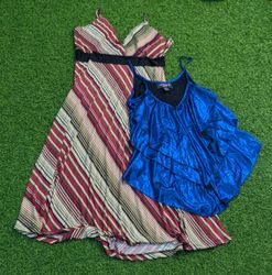 7372 - Y2K Style Cami Tops and mini Dress