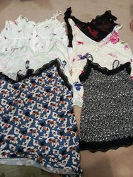 Haut floral Y2k