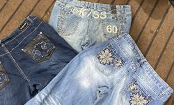 Y2K Embellished Jeans VA-003