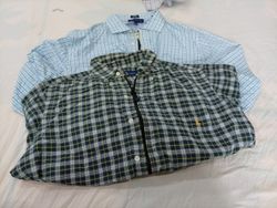CR11775 Upcycled Mix-Branded Cropped Shirts