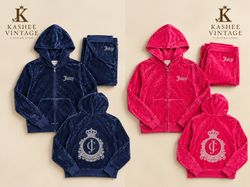 Juicy Couture Velour Tracksuits Hoodies Sweatpants