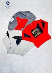 Upcycled Adidas & Mix Branded Sweatshirt - EVR0449