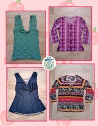 Y2K Printed Women's Tops - GT09