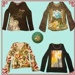 Ladies blouse Y2K Retro Style Vintage Style Ladies..