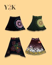 Y2K Graphic Print Skirt Bundle (Yv-774)
