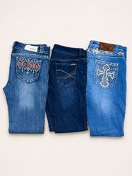 Y2K Flared/Bootcut Jeans [TD-578]