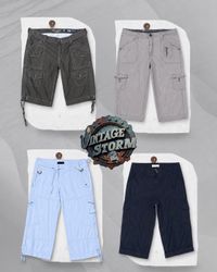 Y2K Cotton Cargo Capri