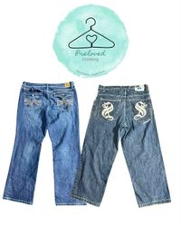 Y2K denim jeans (150726-15)