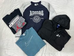 Nike & Adidas Zip-up Hoodies & Sweatshirt B# 623