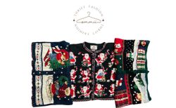 Y2K unique Christmas jumpers
