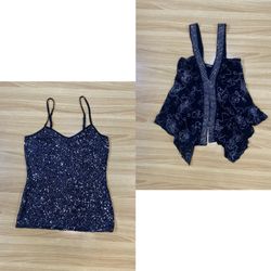 Women's Sleeveless Printed and Embellished Camisol..