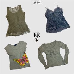 Y2k Smoky Vibe Mix Tops (AA-1544)