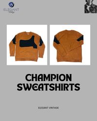 Sweat-shirts Champion upcyclés - EVR0116