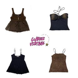Vintage Y2K Cami Collection (MH-040)