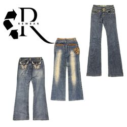 Y2K NYC IT Girl Denim Jeans RW -2291