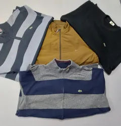 Lacoste Mix Bundle – Sweater, Full Zip, 1/4 Zip, J..