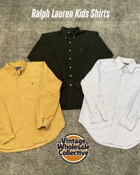 🔴 Ralph Lauren Kids Shirts - (29/09)