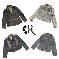 Y2K NYC IT Girl Denim Jacket RW-2490