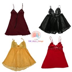 Y2K Sexy Slip Dresses (157)