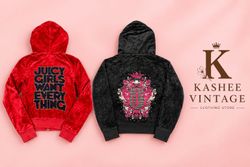 Juicy Couture Zip Velour Hoodies