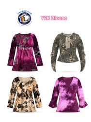 Y2K Blouse