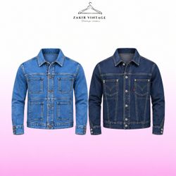 Y2K denim jacket