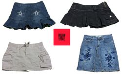 MICRO MINI SKIRTS BRAND'S INCLUDED ZANA DI, EXPRES..