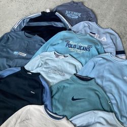 Mix branded sweatshirt Crew neck