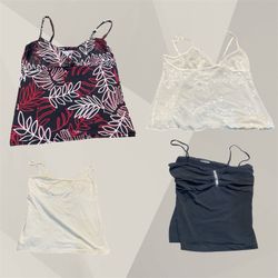 Camisoles et hauts à brides Y2K