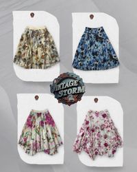 Y2K Fairy Core Poly Skirt