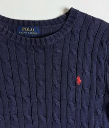 Ralph Lauren 1/4 zip & cable net