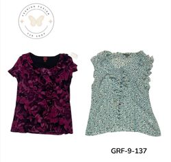 Y2K Poly Blusen | Vintage Damen-Polyester-Blusen-K..