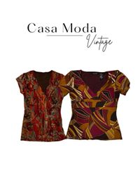 250826-21 Printed Blouses 15 pcs