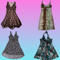Y2k Earthy tone Dresses (SU-003)