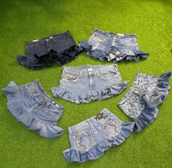 7960 - Miss me, True Religion Upcycled Mini Denim ..