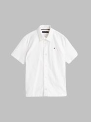 White Tommy Button Down Shirts