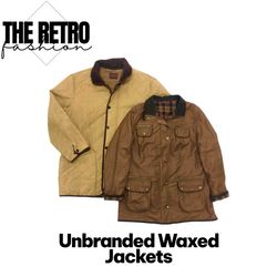 Unbranded Waxed Jackets.      #653