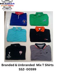 Branded & Unbranded Mix T Shirts SSZ - 00599