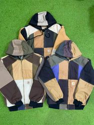 Upcycle Carhartt hoodie jacket