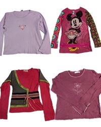 Y2K Women's Graphic and Striped T-Shirts Selection..