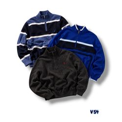 Vintage mix brander 1/4 zip