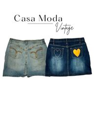 130726-12 Denim mini skirts 15 pcs