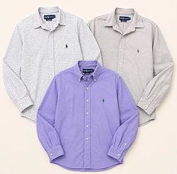 Premium authentic polo Ralph Lauren cotton shirts