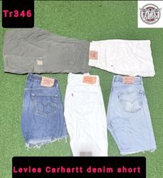 Levies and Carhartt denim short Tr 346