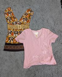 Women's Printed and Embellished Tops Selection