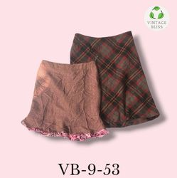 Y2K Vintage Wool Skirt Wholesale Bundle(VB-9-53) 7..